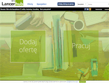 Tablet Screenshot of lancerhub.com
